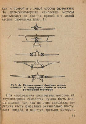 Городилов Ф.И. Памятка разведчику зенитной артиллерии по опознаванию самолетов. М.: Военное изд-во, 1944.